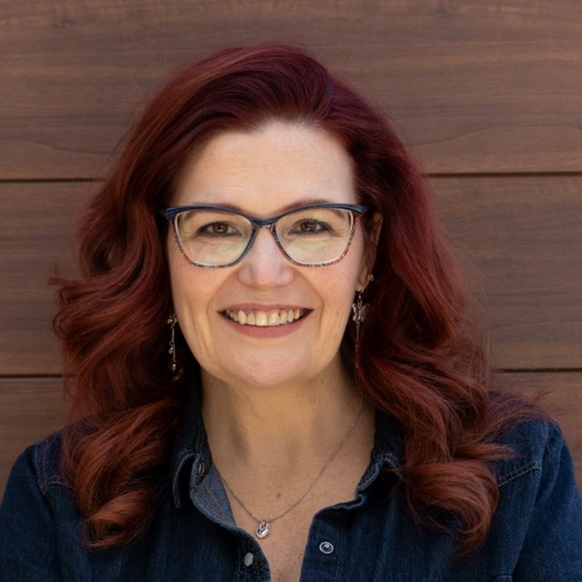 Portrait of Daphne Gray, founder of Gray Adventure Strategies and the AI Sherpa